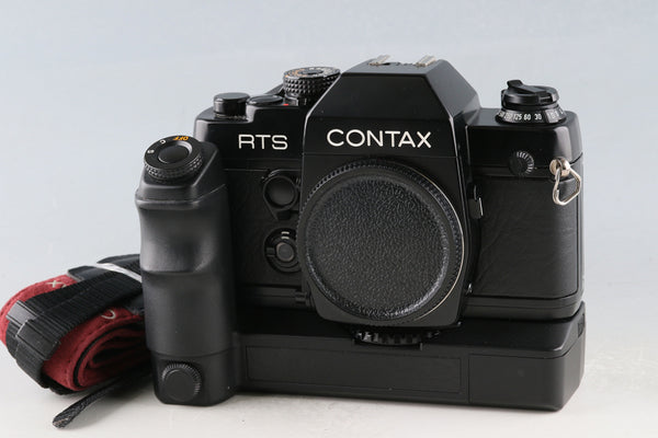 Contax RTS II QUARTZ 35mm SLR Film Camera + Winder W-3 #61423D3