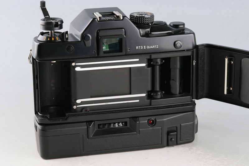 Contax RTS II QUARTZ 35mm SLR Film Camera + Winder W-3