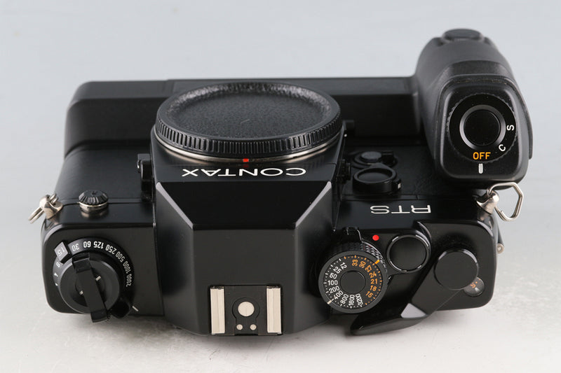 Contax RTS II QUARTZ 35mm SLR Film Camera + Winder W-3