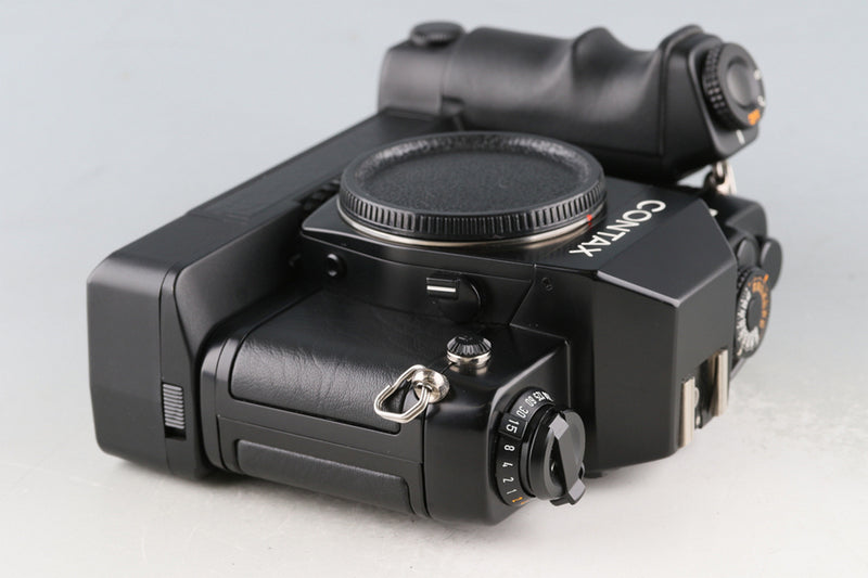 Contax RTS II QUARTZ 35mm SLR Film Camera + Winder W-3