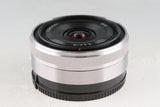 Sony E 16mm F/2.8 Lens #61435G21