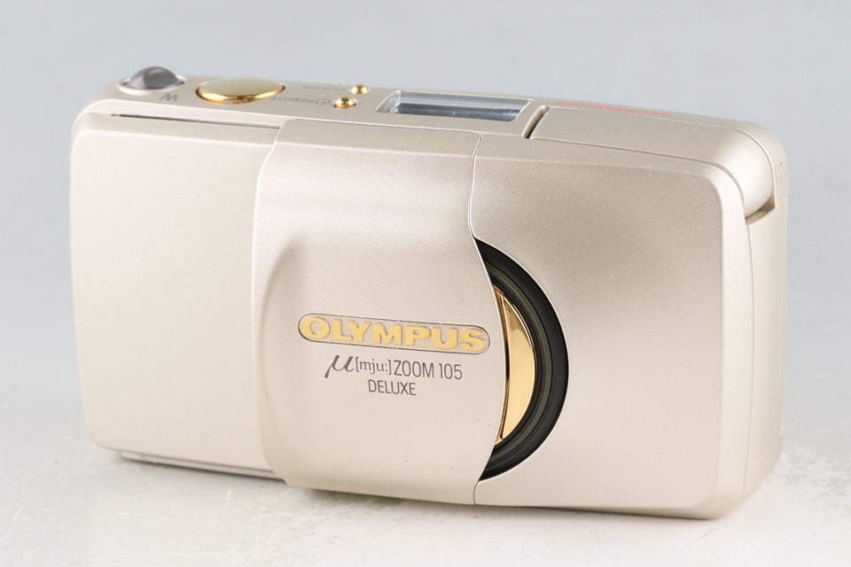 Olympus μ ZOOM 105 Deluxe 35mm Point & Shoot Film Camera #61437G32 Olympus μ ZOOM 105 Deluxe 35mm Point & Shoot Film Camera #61437G32