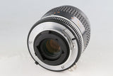 Nikon Micro-Nikkor 55mm F/2.8 Ais Lens #61485A3