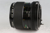 Canon Macro FD 50mm F/3.5 Lens #61496F4