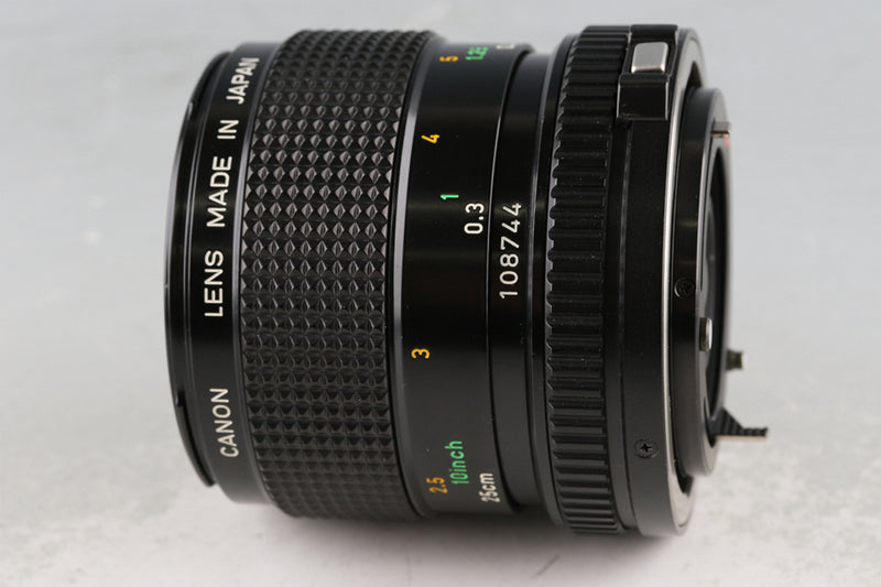 Canon Macro FD 50mm F/3.5 Lens #61496F4