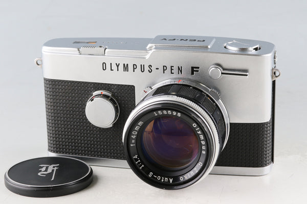 Olympus-Pen FV 35mm Half Frame Camera + G. Zuiko Auto-S 40mm F/1.4 Lens #61498D4
