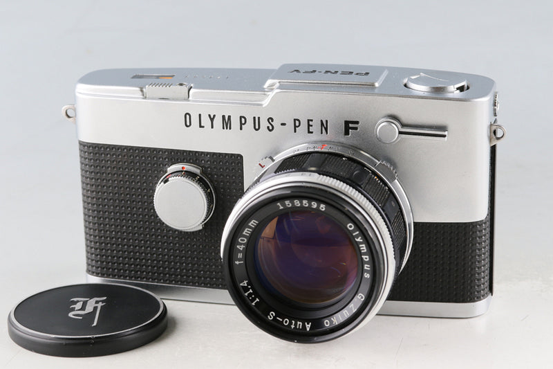 Olympus-Pen FV 35mm Half Frame Camera + G. Zuiko Auto-S 40mm F/1.4 Lens #61498D4
