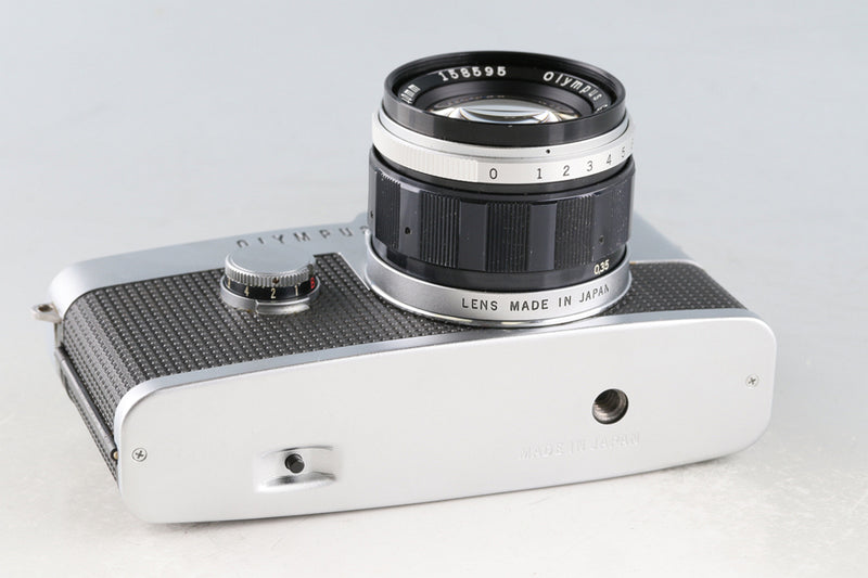 Olympus-Pen FV 35mm Half Frame Camera + G. Zuiko Auto-S 40mm F/1.4 Lens #61498D4