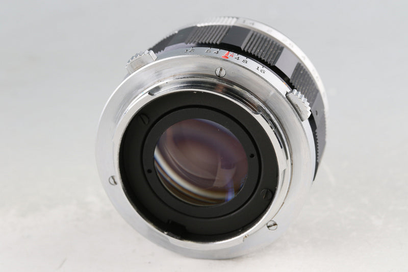 Olympus-Pen FV 35mm Half Frame Camera + G. Zuiko Auto-S 40mm F/1.4 Lens #61498D4