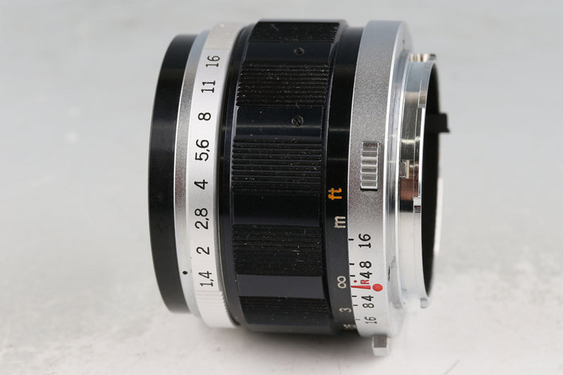 Olympus-Pen FV 35mm Half Frame Camera + G. Zuiko Auto-S 40mm F/1.4 Lens #61498D4