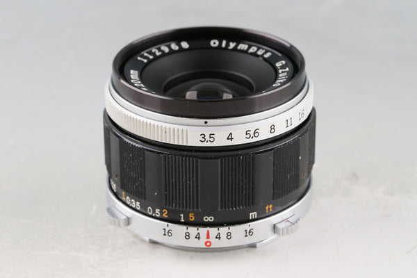 Olympus G.Zuiko Auto-W 20mm F/3.5 Lens for Pen-F #61503F5