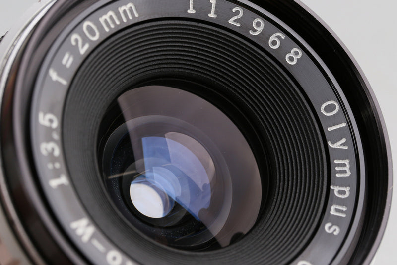 Olympus G.Zuiko Auto-W 20mm F/3.5 Lens for Pen-F #61503F5