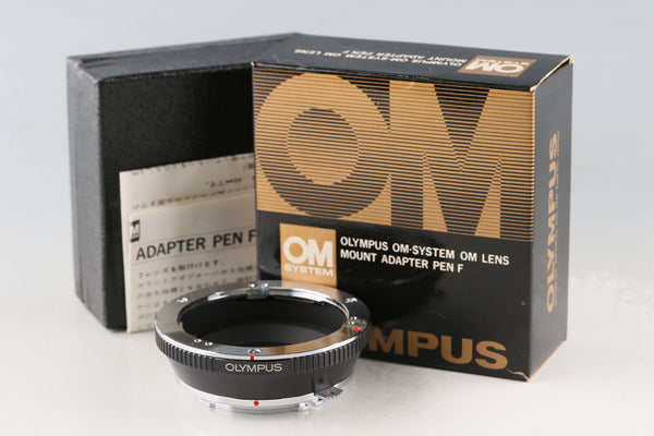 Olympus OM-System OM Lens Mount Adapter Pen F With Box #61505L7