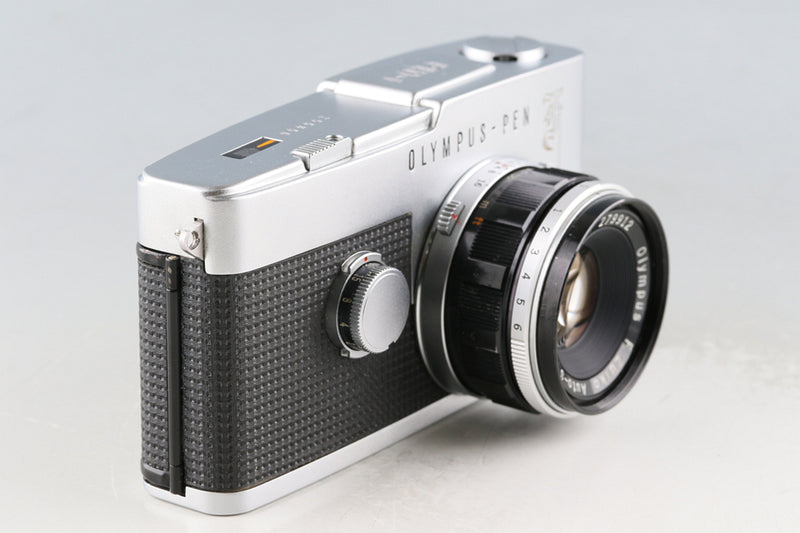 Olympus-Pen F 35mm Half Frame Camera + F. Zuiko Auto-S 38mm F/1.8 Lens #61507D4