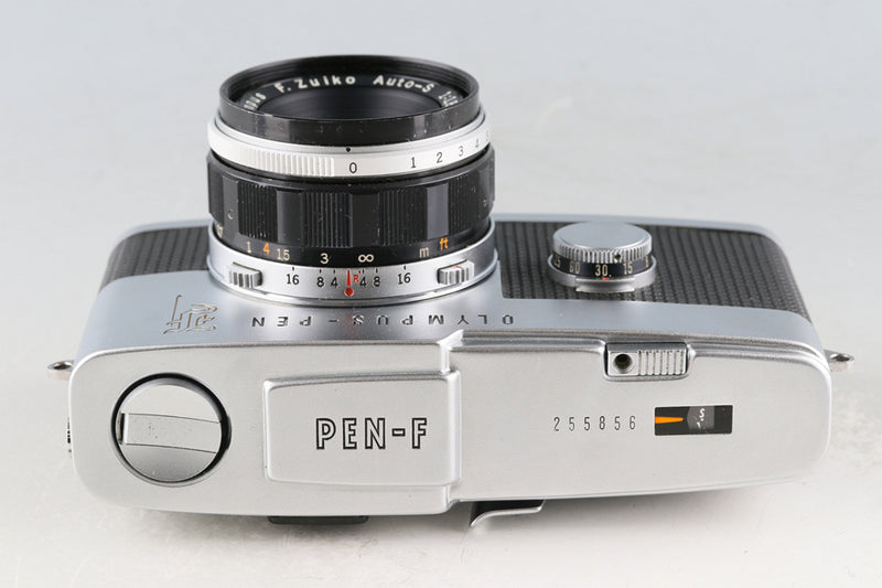 Olympus-Pen F 35mm Half Frame Camera + F. Zuiko Auto-S 38mm F/1.8 Lens #61507D4
