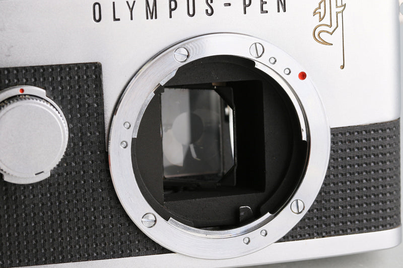 Olympus-Pen F 35mm Half Frame Camera + F. Zuiko Auto-S 38mm F/1.8 Lens #61507D4