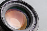 Nikon Nikkor 50mm F/1.4 Ai Lens #61548A4