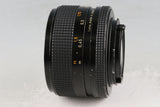 Contax Carl Zeiss Planar T* 50mm F/1.4 AEJ Lens for CY Mount #61561A2