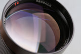 Contax Carl Zeiss Planar T* 135mm F/2 AEG Lens for CY Mount #61562A2