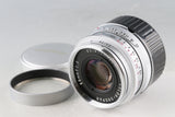 Voigtlander Color-Skopar 50mm F/2.5 Lens for Leica L39 + M Mount Adapter #61584C2