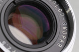 Voigtlander Color-Skopar 50mm F/2.5 Lens for Leica L39 + M Mount Adapter #61584C2