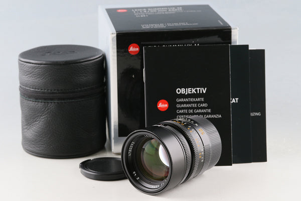 Leica Leitz Summilux-M 50mm F/1.4 ASPH. for Leica M With Box #61591L1