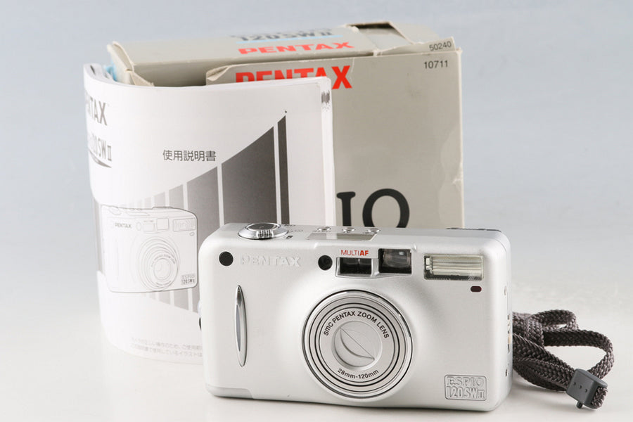 Pentax Espio 120SW II 35mm Point & Shoot Film Camera With Box