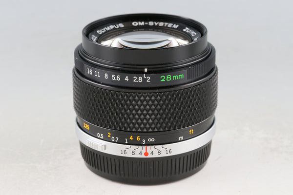 Oylmpus OM-System Zuiko MC Auto-W 28mm F/2 Lens #61611F5