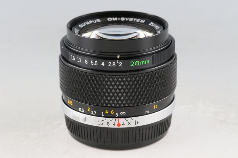 Oylmpus OM-System Zuiko MC Auto-W 28mm F/2 Lens #61611F5
