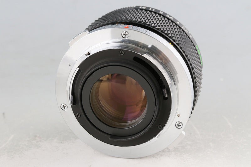 Oylmpus OM-System Zuiko MC Auto-W 28mm F/2 Lens #61611F5