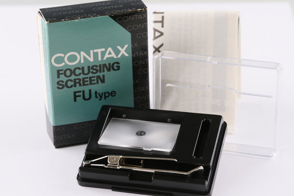 Contax Focusing Screen FU-4 With Box #61612F2