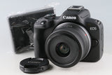 Canon EOS R50 + RF-S 18-45mm F/4.5-6.3 IS STM Lens #61645E2