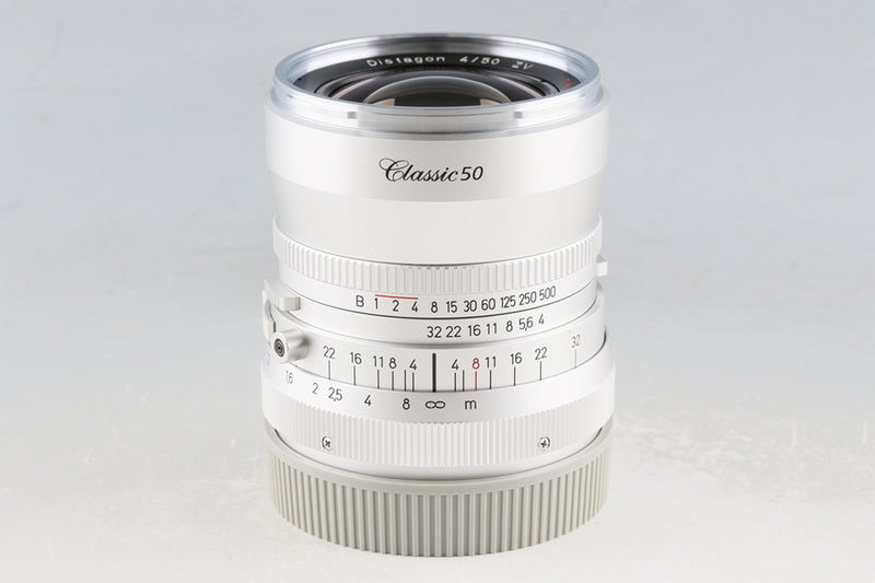 Carl Zeiss Distagon T* 50mm F/4 ZV Classic Lens With Box #61709L10