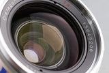 Carl Zeiss Distagon T* 50mm F/4 ZV Classic Lens With Box #61709L10