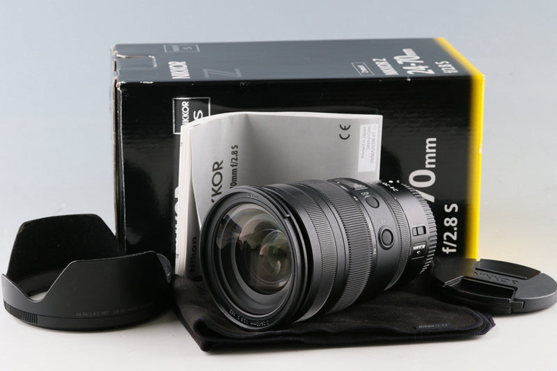 Nikon Nikkor Z 24-70mm F/2.8 S Lens With Box #61720L4
