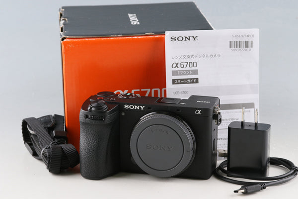 Sony α6700 Mirrorless Digital Camera With Box *Japanese Version Only* #61727L2