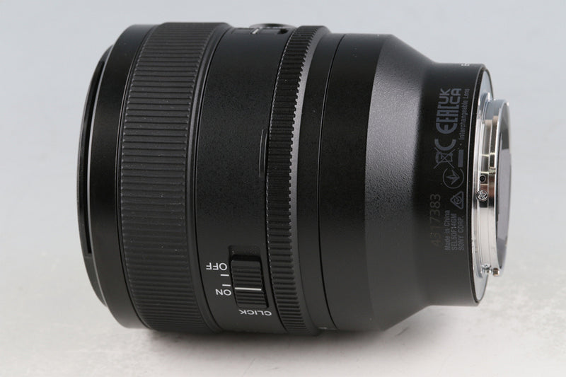 Sony FE 50mm F/1.4 GM Lens for E-Mount #61728F5