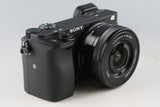 Sony α6400 + E PZ 16-50mm F/3.5-5.6 OSS + E 55-210 F/4.5-6.3 OSS Lens With Box *Japanese version only* #61729L2