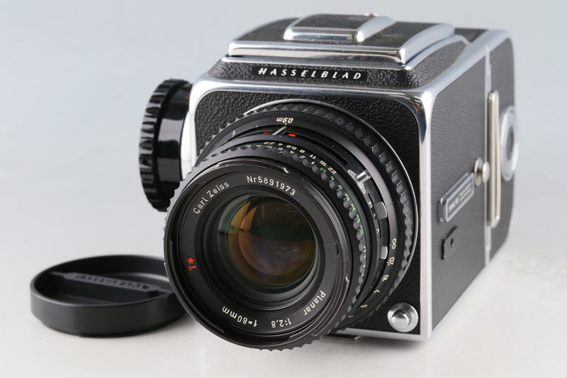 Hasselblad 500C/M + Carl Zeiss Planar T* 80mm F/2.8 C Lens + A12 #61735E1