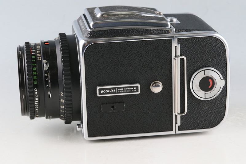 Hasselblad 500C/M + Carl Zeiss Planar T* 80mm F/2.8 C Lens + A12 #61735E1