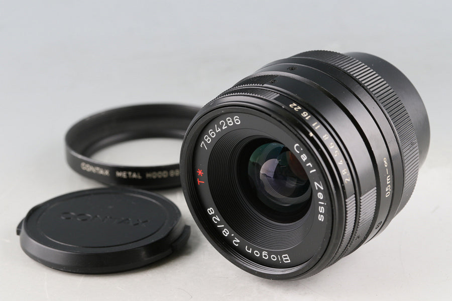 Contax Carl Zeiss Biogon T* 28mm F/2.8 Black Lens for G1/G2
