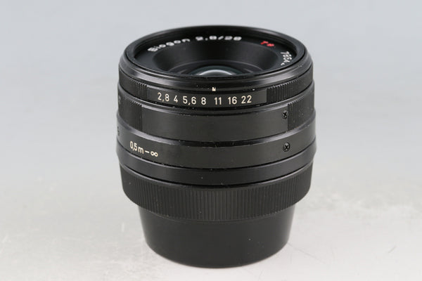 Contax Carl Zeiss Biogon T* 28mm F/2.8 Black Lens for G1/G2 #61753A1