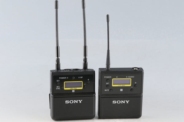 Sony UTX - B40 Bodypack Transmitter + URX - P40 Receiver Set #61766D6