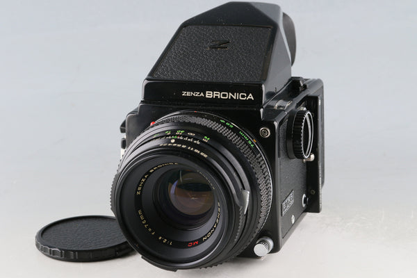 Zenza Bronica ETR S + Zenzanon MC 75mm F/2.8 Lens #61801E1
