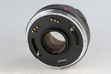 Zenza Bronica ETR S + Zenzanon MC 75mm F/2.8 Lens #61801E1