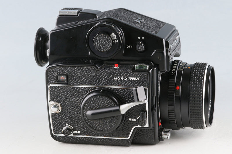Mamiya M645 1000S + Mamiya-Sekor C 80mm F/2.8 Lens #61813E4