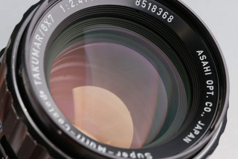Asahi Pentax 67 TTL + SMC Takumar 6x7 105mm F/2.4 Lens #61817E3