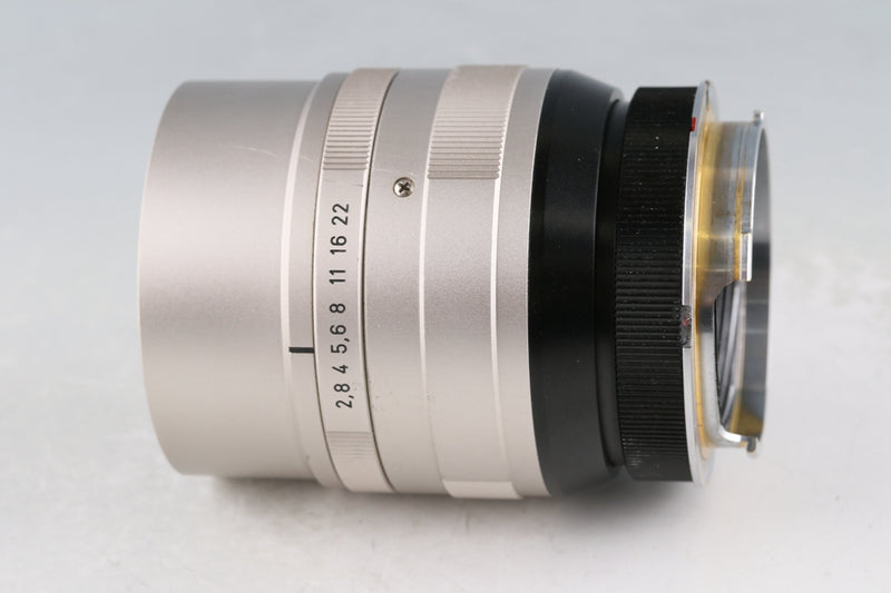 Contax Carl Zeiss Sonnar T* 90mm F/2.8 Modified Lens for Leica M