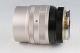 Contax Carl Zeiss Sonnar T* 90mm F/2.8 Modified Lens for Leica M Mount #61828E5