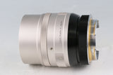 Contax Carl Zeiss Sonnar T* 90mm F/2.8 Modified Lens for Leica M Mount #61828E5